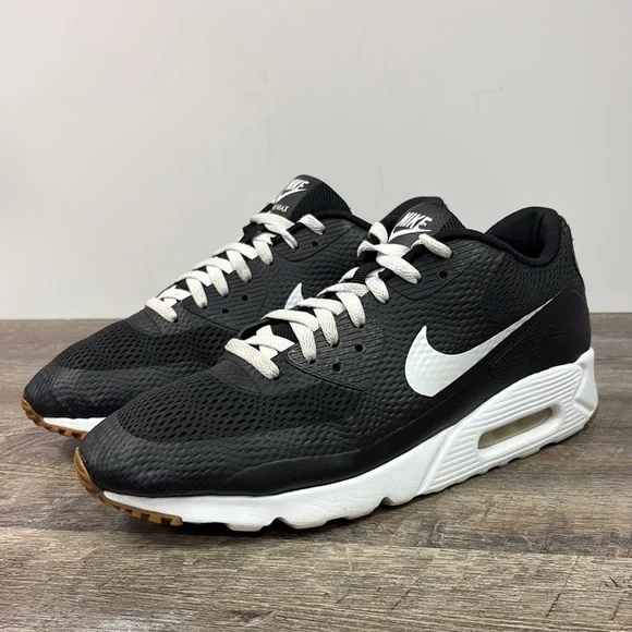 Nike Air Max 90 Ultra Essential ‘Black’ 819474-010 Size 13 - Picture 1 of 8